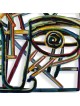Graffiti Face 3: David Gerstein Hand Painted Limited Edition Wall Scul