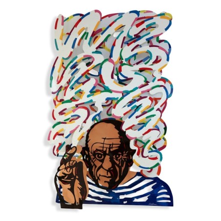 The Last Great Smoker: David Gerstein Hand Painted Limited Edition Wal