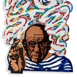 The Last Great Smoker: David Gerstein Hand Painted Limited Edition Wal