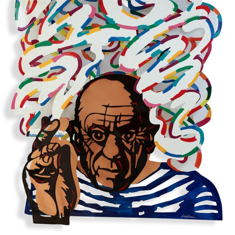 The Last Great Smoker: David Gerstein Hand Painted Limited Edition Wal