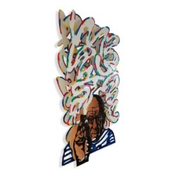 The Last Great Smoker: David Gerstein Hand Painted Limited Edition Wal