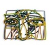 Graffiti Face 2: David Gerstein Hand Painted Limited Edition Wall Scul