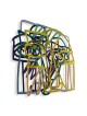 Graffiti Face 2: David Gerstein Hand Painted Limited Edition Wall Scul
