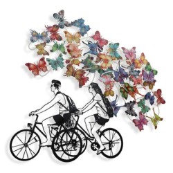 Quality Time: David Gerstein Hand Painted Limited Edition Wall Sculptu