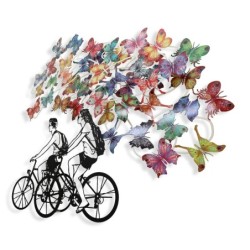 Quality Time: David Gerstein Hand Painted Limited Edition Wall Sculptu