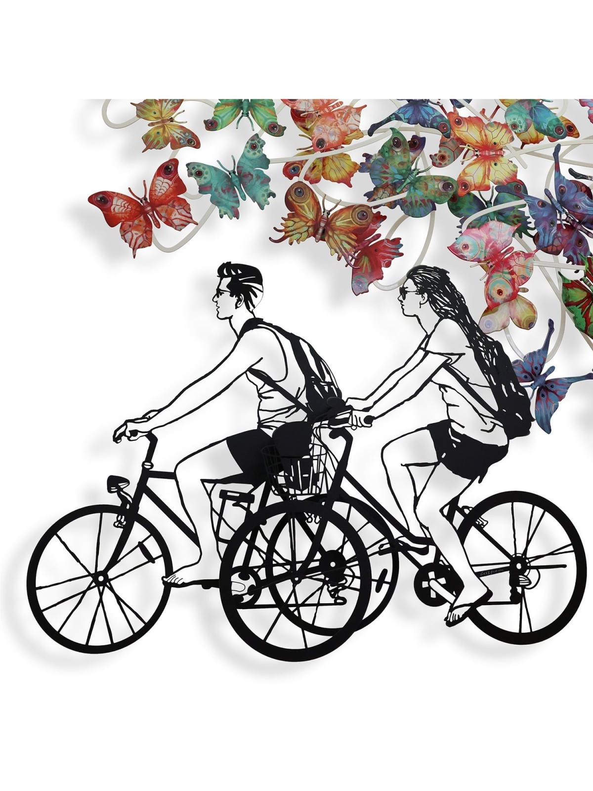 Quality Time: David Gerstein Hand Painted Limited Edition Wall Sculptu