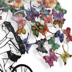 Quality Time: David Gerstein Hand Painted Limited Edition Wall Sculptu