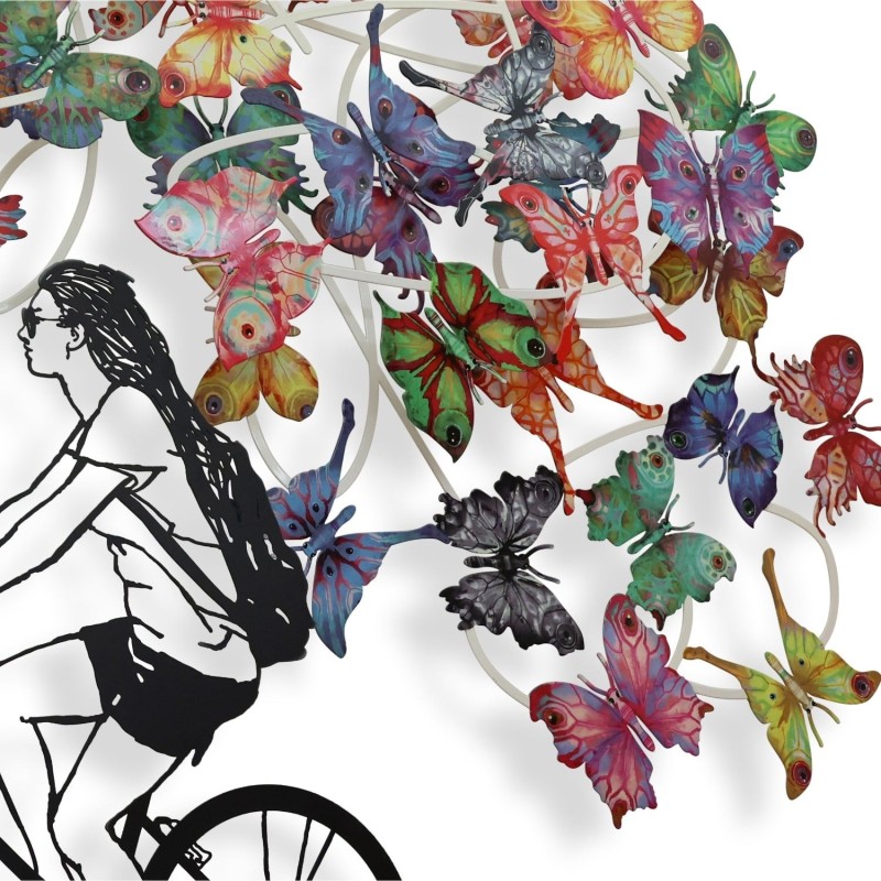 Quality Time: David Gerstein Hand Painted Limited Edition Wall Sculptu