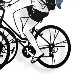 Quality Time: David Gerstein Hand Painted Limited Edition Wall Sculptu