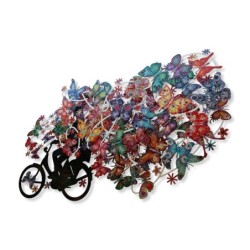 Nature Lover: David Gerstein Hand Painted Limited Edition Wall Sculptu