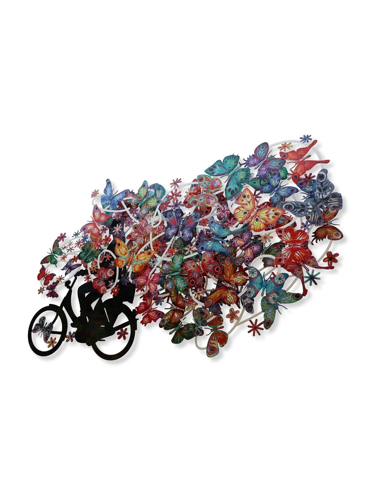 Nature Lover: David Gerstein Hand Painted Limited Edition Wall Sculptu