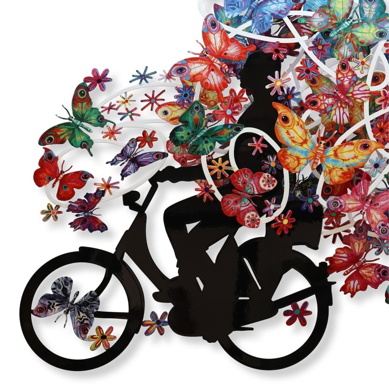 Nature Lover: David Gerstein Hand Painted Limited Edition Wall Sculptu