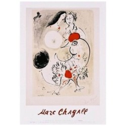 Pair of Lovers. Marc Chagall