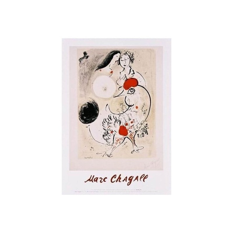 Pair of Lovers. Marc Chagall