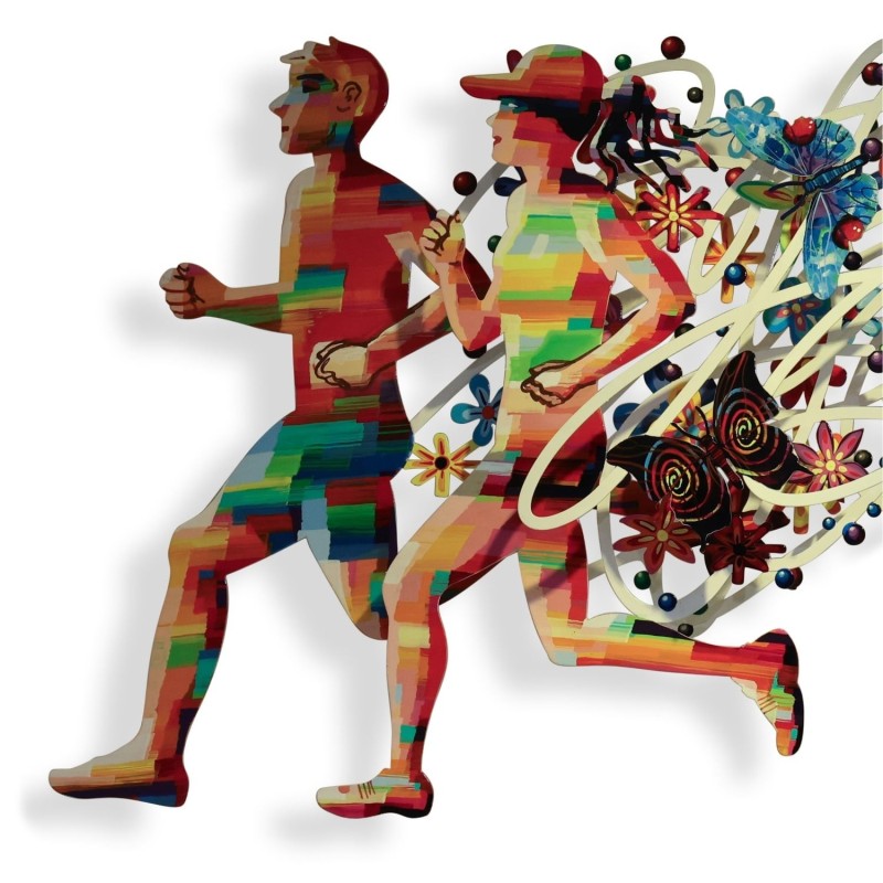 Good Morning: David Gerstein Hand Painted Limited Edition Wall Sculptu