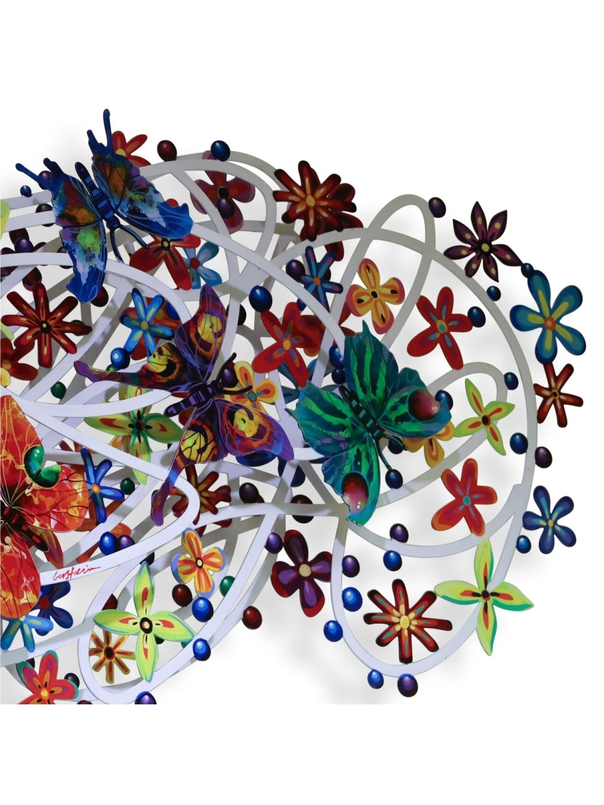 Good Morning: David Gerstein Hand Painted Limited Edition Wall Sculptu