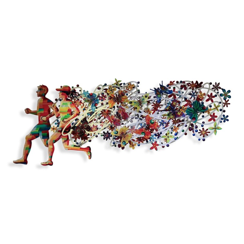 Good Morning: David Gerstein Hand Painted Limited Edition Wall Sculptu