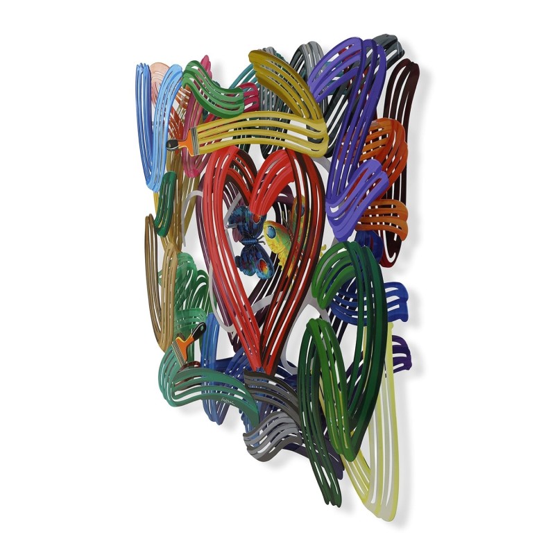 Honeymoon: David Gerstein Hand Painted Limited Edition Wall Sculpture