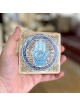 Art in Clay Handmade Ceramic Hamsa Plaque Wall Hanging