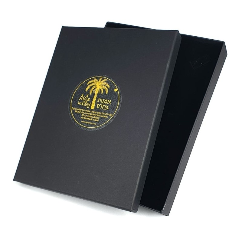 Art in Clay Limited Edition Handmade Ceramic Ana Bekoach Plaque Wall H