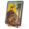 Art in Clay Limited Edition Handmade Ein Gedi Mountain Goat Ceramic Pl