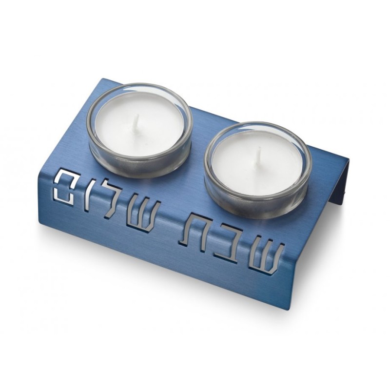 Adi Sidler Shabbat Shalom Candlesticks Tabl... | Shabbat by Adi Sidler