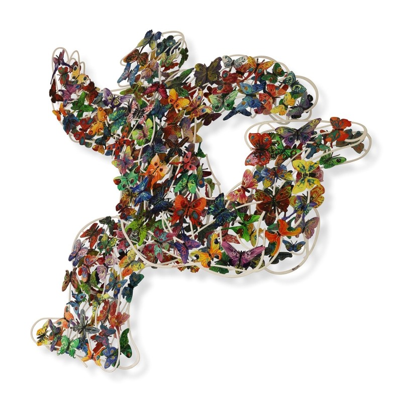 Spirit of Freedom: David Gerstein Hand Painted Limited Edition Wall Sc