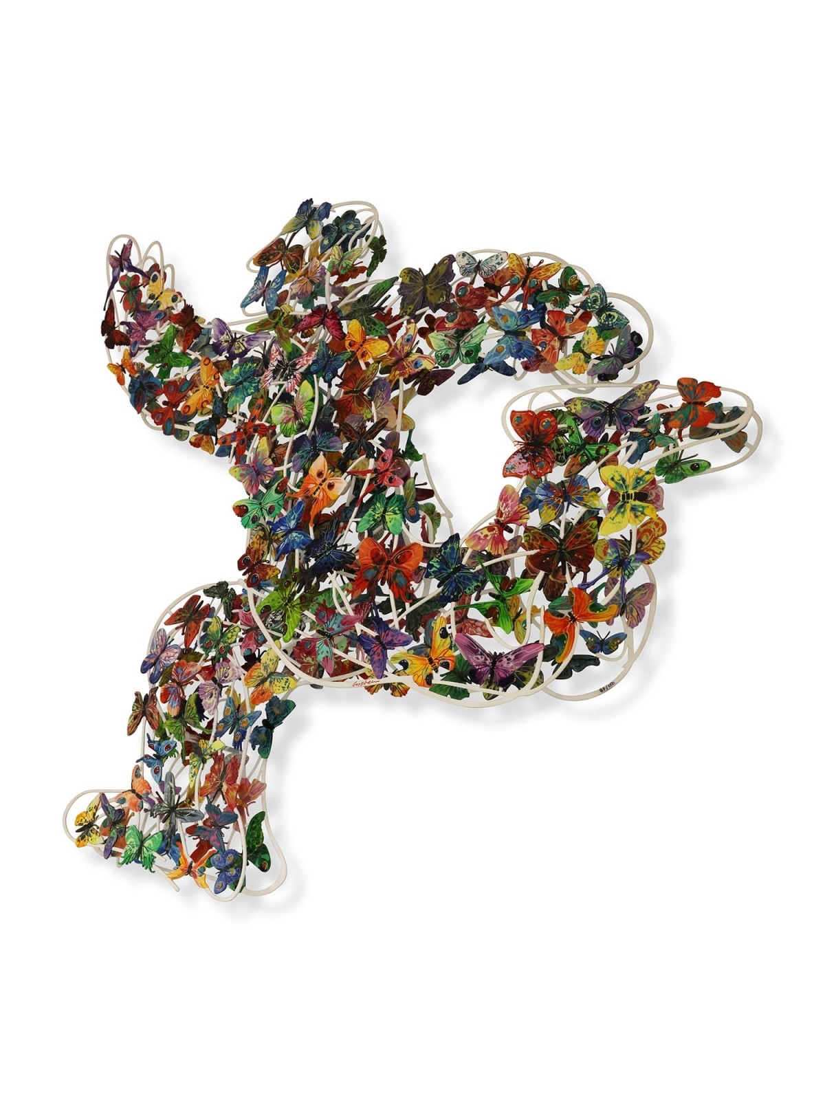 Spirit of Freedom: David Gerstein Hand Painted Limited Edition Wall Sc