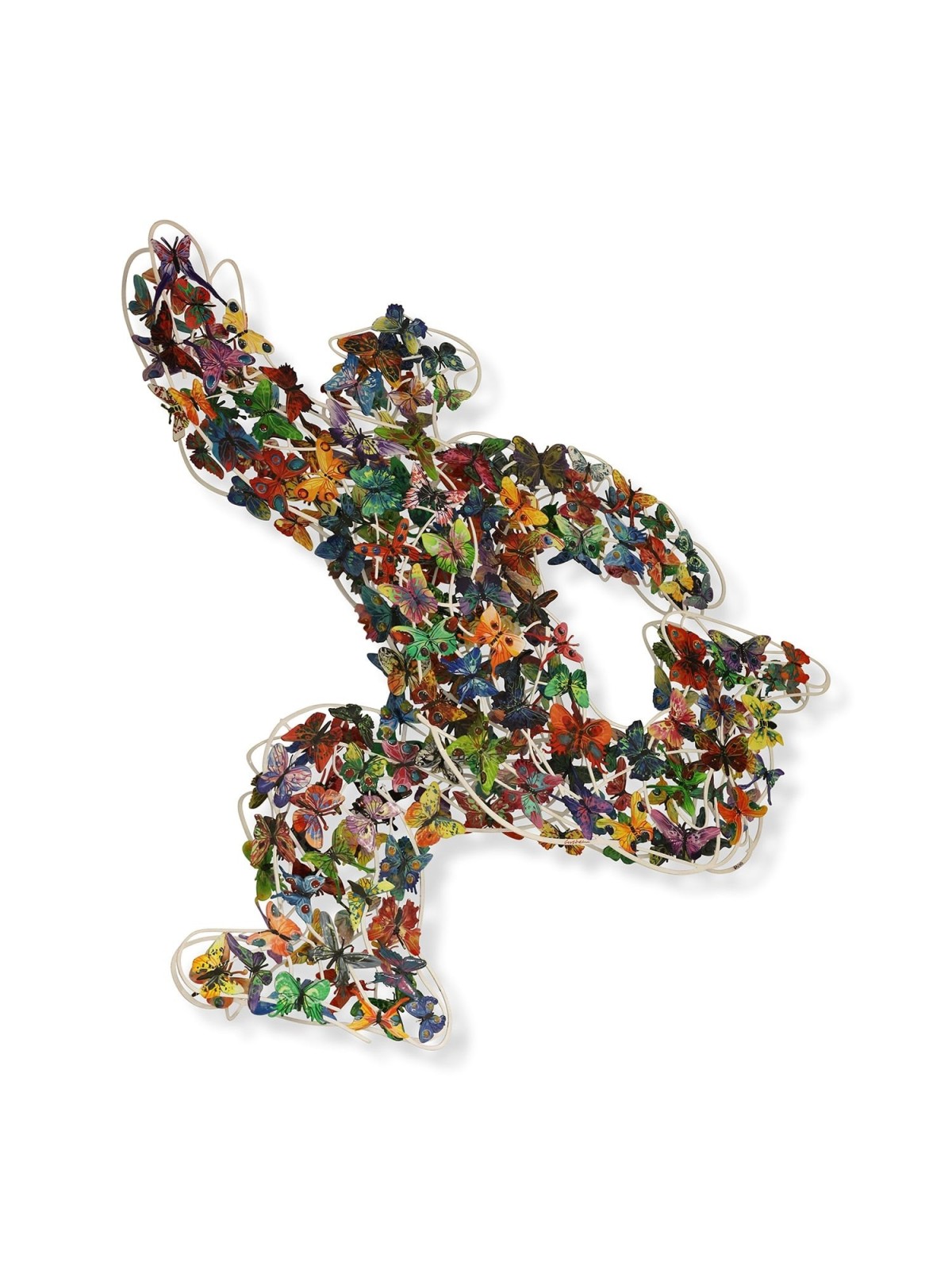 Spirit of Freedom: David Gerstein Hand Painted Limited Edition Wall Sc