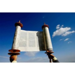 Raising Torah Towards the Heavens Photograph by Oren Cohen