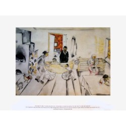 Baby Carriage Indoors. Marc Chagall (Poster)