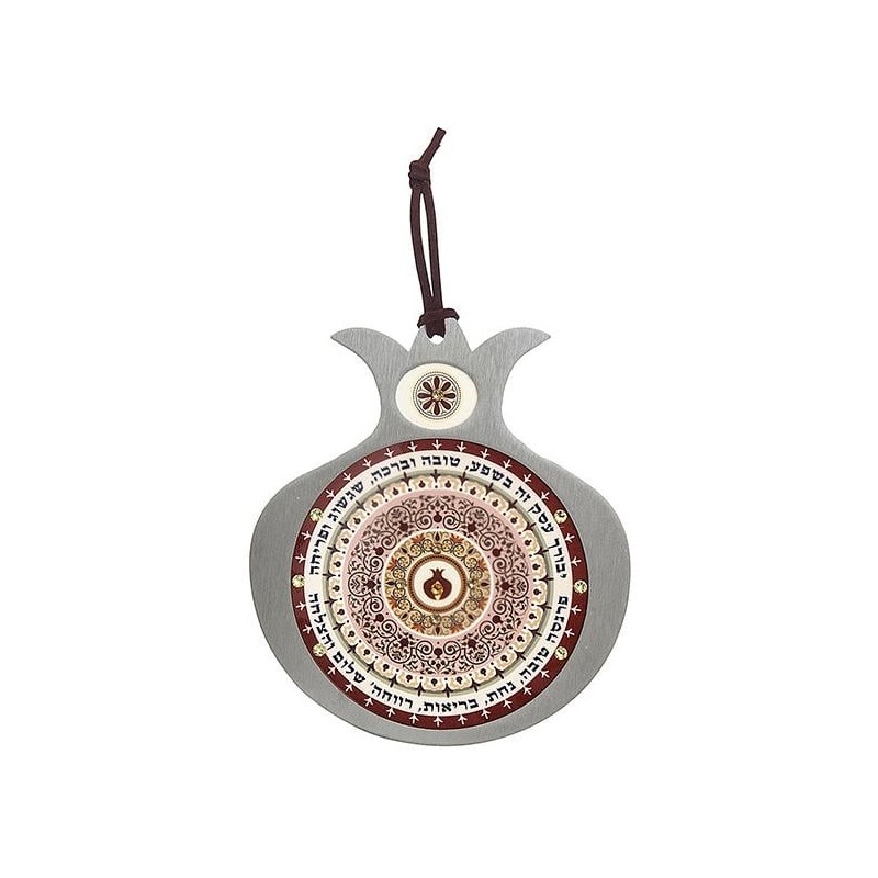 Stainless Steel Pomegranate Business Blessing Wall Hanging