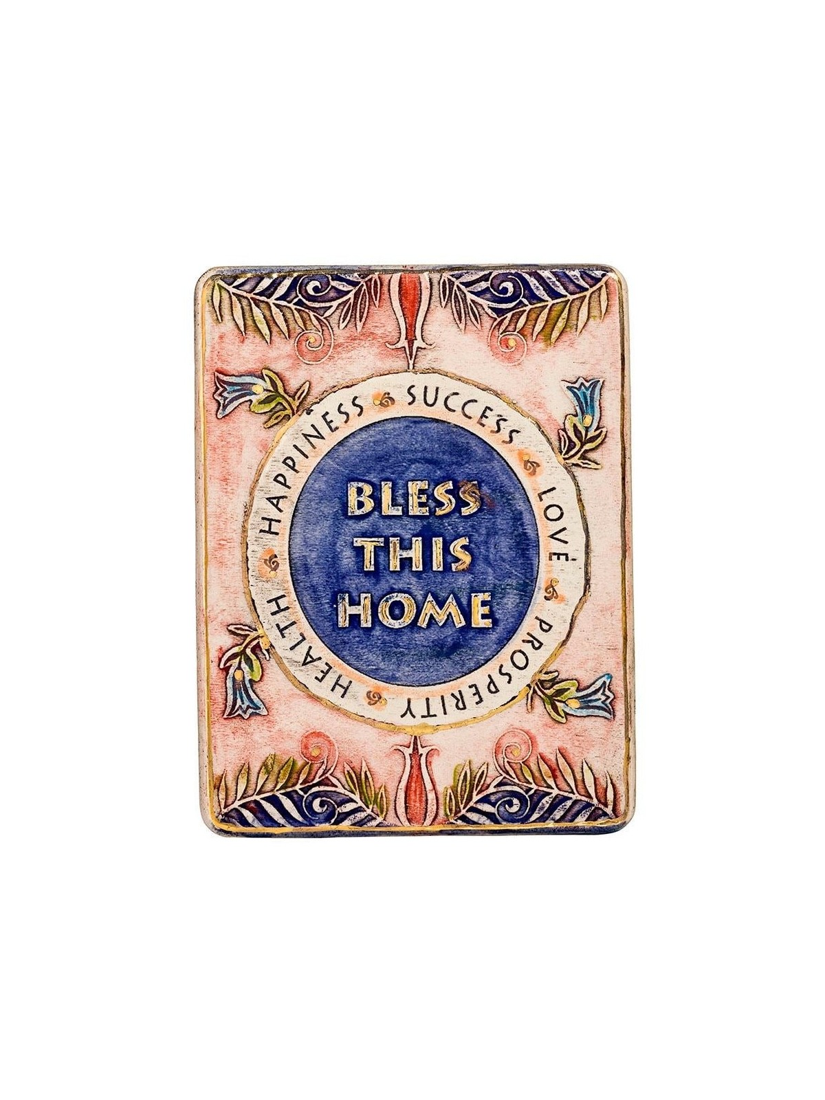 Art in Clay Limited Edition Handmade Ceramic Home Blessing Plaque Wall