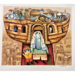 Gregory Kohelet - Noah's Ark Serigraph (Hand Signed and Numbered)