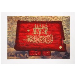 Moshe Castel - Glory to Jerusalem (Limited Edition Gold Embossed Serig