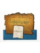 Moshe Castel - Dead Sea Scrolls. Limited Edition Gold Embossed Serigra