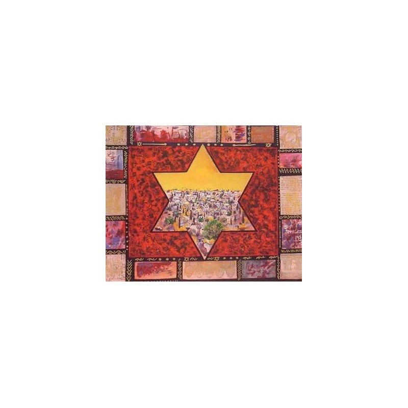 Victor Shrem - Star of Jerusalem (Hand Signed & Numbered Limited Editi
