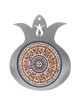 Dorit Judaica Large Pomegranate Hanging - 14 Blessings with Pomegranat