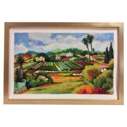 Zichron Yaakov. Artist: Zina Roitman. Handsigned & Numbered Limited Ed