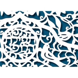 David Fisher Laser Cut Paper Doctor's Prayer Wall Hanging