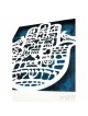 Jerusalem Hamsa with Doves Wall Hanging by David Fisher - Color Option