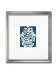 Jerusalem Hamsa with Doves Wall Hanging by David Fisher - Color Option