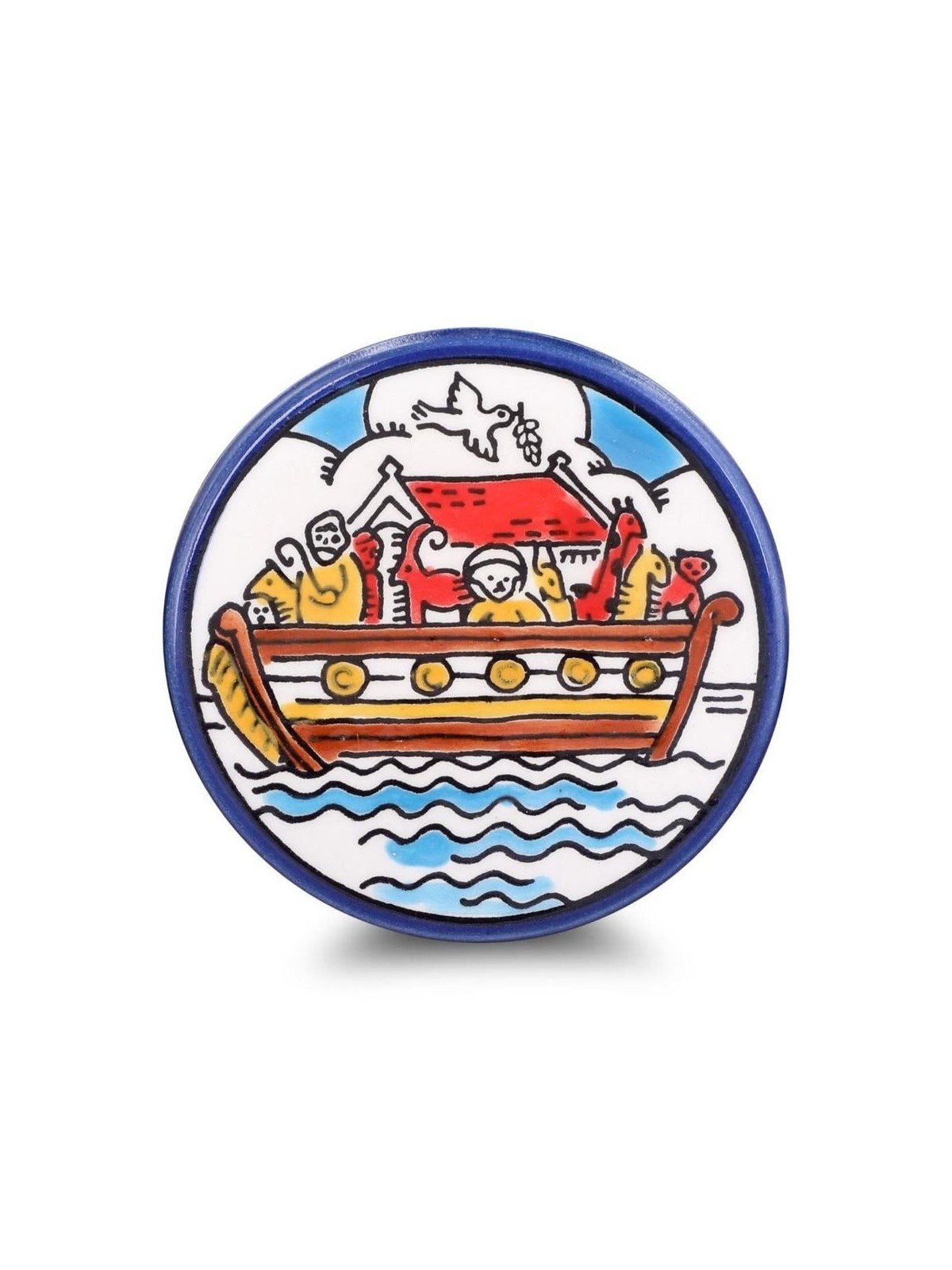 Noah's Ark Armenian Ceramic Plate