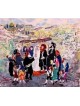 Jewish Wedding in Jerusalem. Artist: Judith Yellin. Hand Signed & Numb