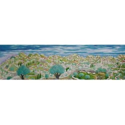 Hebron. Artist: Baruch Nachshon. Hand Signed & Numbered Limited Editio