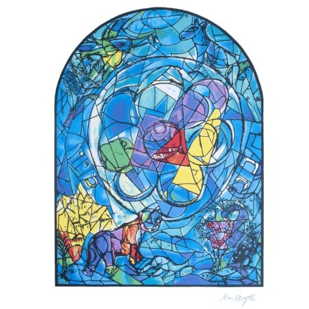 Limited Edition Numbered Marc Chagall Serigraph - The Twelve Tribes -