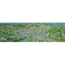 City of the Patriarch. Artist: Baruch Nachshon. Hand Signed & Numbered