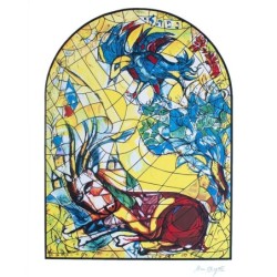 Limited Edition Numbered Marc Chagall Serigraph The Twelve Tribes Naph