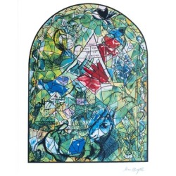 Limited Edition Numbered Marc Chagall Serigraph The Twelve Tribes Issa