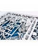 David Fisher Laser Cut Paper Bilingual Land of Milk and Honey Wall Han